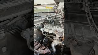 L200 engine fitting in said automobile mechanic repair garage [upl. by Signe]