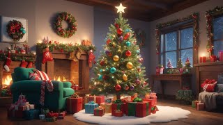 Merry Christmas Christmas song  Best Christmas song Christmas song lyrics 🎄🎅🎁🎉 [upl. by Drofxer]