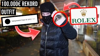 DAS 100000€ DESIGNER REKORD OUTFIT  😱🔥💸  WIE VIEL IST DEIN OUTFIT WERT  MAHAN [upl. by Sheffie]