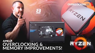 8Pack  AMD Ryzen Overclocking amp Memory improvements [upl. by Niki547]