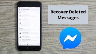 How to Recover Deleted Messages on Messenger Update  Retrieve Deleted Messages [upl. by Shargel170]