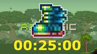 Terraria  Terraspark Boots Speedrun in 25 Minutes Random Seed NMA WR [upl. by Aggri]