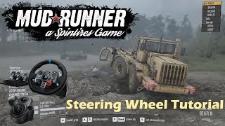 Spintires MudRunner  MOTOR GRADER DZ 98 Pushing Stones From The Road [upl. by Jereme]