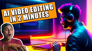 Edit Your Videos in 2 Minutes with this FREE AI TOOL [upl. by Naimerej833]