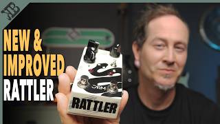 NEW JAM Pedals Rattler mk2 with Mid Boost  Gear Corner [upl. by Ainirtak]