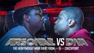 ARSONAL VS DNA  Dont Flop Rap Battle [upl. by Sarajane]