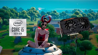 i5 10600KF RX 580 4GB Fortnite Chapter 2 Season 7  Performance mode  Lates 144FPS CAP [upl. by Artiek]