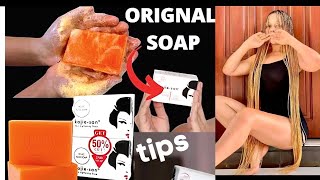 EXPOSED  Original vs Fake KoJie San kojic acid Bar soap [upl. by Adnoek]