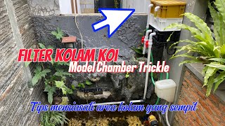 Media Filter Kolam Koi Model Trickle  Filter air Terjun  Tips Buat Filter Kolam Terbatas [upl. by Zicarelli]