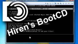 Windows Password Recovery with Hirens BootCD [upl. by Ecirahc]