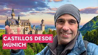 Como visitar los castillos de Neuschwanstein y Linderhof desde Múnich [upl. by Aerdnas]