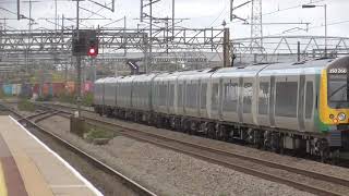 London Northwestern Railway Class 350119350260 Departure Rugby for Crewe [upl. by Olshausen]