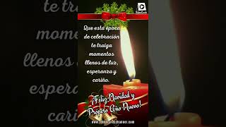 Mensaje de Navidad Religioso Mensajes navideños cristianos Mensajes Navideños [upl. by Senhauser213]