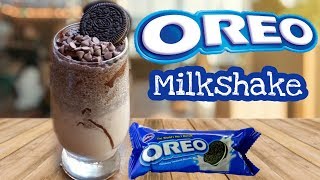 Oreo Milkshake without Ice cream  How to Make Oreo Milkshake [upl. by Akenahc]