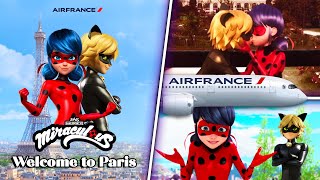 MIRACULOUS  🐞 WELCOME TO PARIS 🐾 Full Episode  With airfrancefr ✈️ [upl. by Aicertal875]