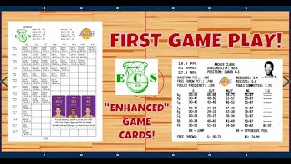 ECS Pro Basketball Game Play 🏀 Using quotEnhancedquot Cards [upl. by Onidranreb]