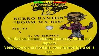 Burro Banton — Boom wha dis´ subtitulada [upl. by Eloise]