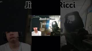 Jinxzi vs Ricci👻 fypシ゚viral r6siege gaming clips jynzxi [upl. by Blackman]