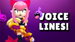 All Melody Voice Lines Brawl Stars Season 24 [upl. by Berlinda]