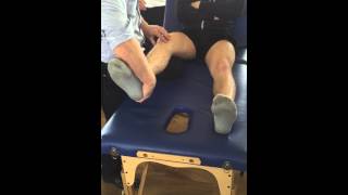 How to test the Medial Collateral ligament MCL of the Knee [upl. by Aitret516]