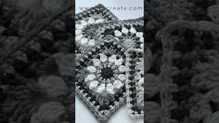 Mystic Harmony Crochet Square free pattern on blog crochetpatterns crochetsquare [upl. by Helbonnah]