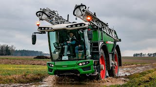 NOWY OPRYSKIWACZ FENDT ROGATOR 655 w GR BIENIAK  PRACA W BŁOCIE  AgroFarmer TEAM [upl. by Hesper670]