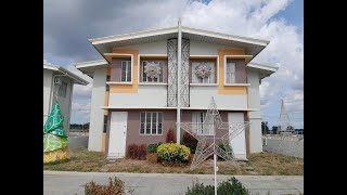 Saya Terraces 3BR or Couple 3 BR House Tour in Fiesta Communities Porac 3 Pampanga [upl. by Kipper]