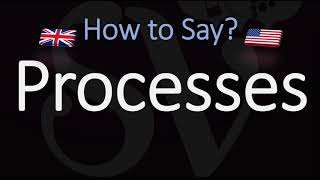 How to Pronounce Processes CORRECTLY Meaning amp Pronunciation [upl. by Quickman378]