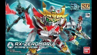 Gundam Model SDBD RX ZEROMARU [upl. by Marylee862]