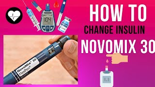 how to change insulin pen cartridge novomix hindi novopen diabetes lantus allstar [upl. by Fabian]