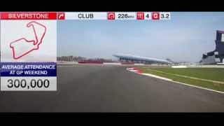 Silverstone  Grand Prix Circuit Lap [upl. by Hguh]