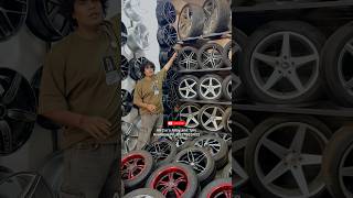 All Brands Used Alloy wheels available in cheap price  Mayapuri market alloywheels [upl. by Siron904]