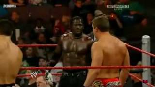 WWE RAW 11232009 8 Mens The Breakthrough Battle Royal 12 [upl. by Christabelle]