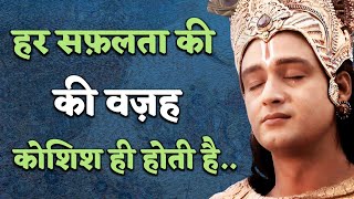 हर सफ़लता की वजह कोशिश होतीं है Motivational Speech  Motivation  Motivate  Radhey Krishna [upl. by Tenneb381]