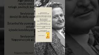 Nazım Hikmet keşfet shorts short shortvideo shortsvideo [upl. by Elsbeth]