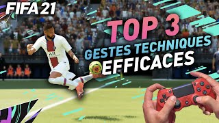 TUTO FIFA 21  TOP 3 GESTES TECHNIQUES EFFICACES [upl. by Jacey]