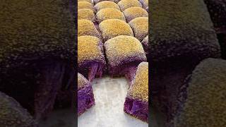 Ube Pandesal recipe hindi dry soft and fluffy deliciousubepandesaltinapayfilipinobread [upl. by Jolenta]