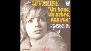 1971 SEVERINE Un Banc Un Arbre Une Rue [upl. by Sixel109]