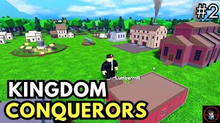 Building level 3 Village in Roblox Kingdom Conquerors [upl. by Lazor819]