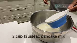 Best krusteaz pancake mix waffle recipe [upl. by Hasina]