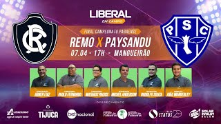 Transmissão  Clube do Remo x Canaã  PARAZÃO 2024 [upl. by Amethyst]