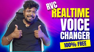 Real Time AI Voice Changer with RVC  Full Tutorial  Hindi [upl. by Ynoble]