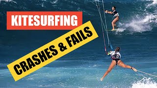 Kitesurfing Crashes amp Fails Compilation  Part 1 😜 [upl. by Ahtnicaj]