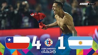 Chile 0 4 x 1 0 Argentina ● 2015 Copa América Final Extended Goals amp Highlights  Penalties HD [upl. by Acie853]