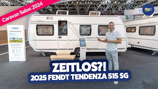 MESSENEUHEIT✨ 2025 Fendt Tendenza 515 SG  Caravan Salon Düsseldorf 2024 × Camperland Bong [upl. by Joella34]