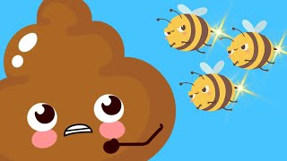 Some Bugs BITE Little Poo Poo  Silly Healthy Habits Songs By Papa Joels English [upl. by Enelia]