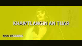 AWMTEA POLYMER  KHAWTLANGIN AN TUAR LYRICS VIDEO [upl. by Puttergill]