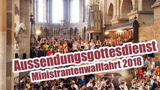 Aussendungsgottesdienst Ministrantenwallfahrt im Bamberger Dom [upl. by Scandura]