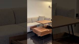 Modern Plywood Lift Top Coffee Table LUCA [upl. by Kaye]