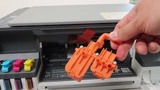 How To Install Printhead  Hp SmartTank 5100 [upl. by Eecak]